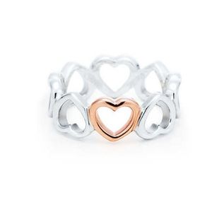 Tiffany hearts ring